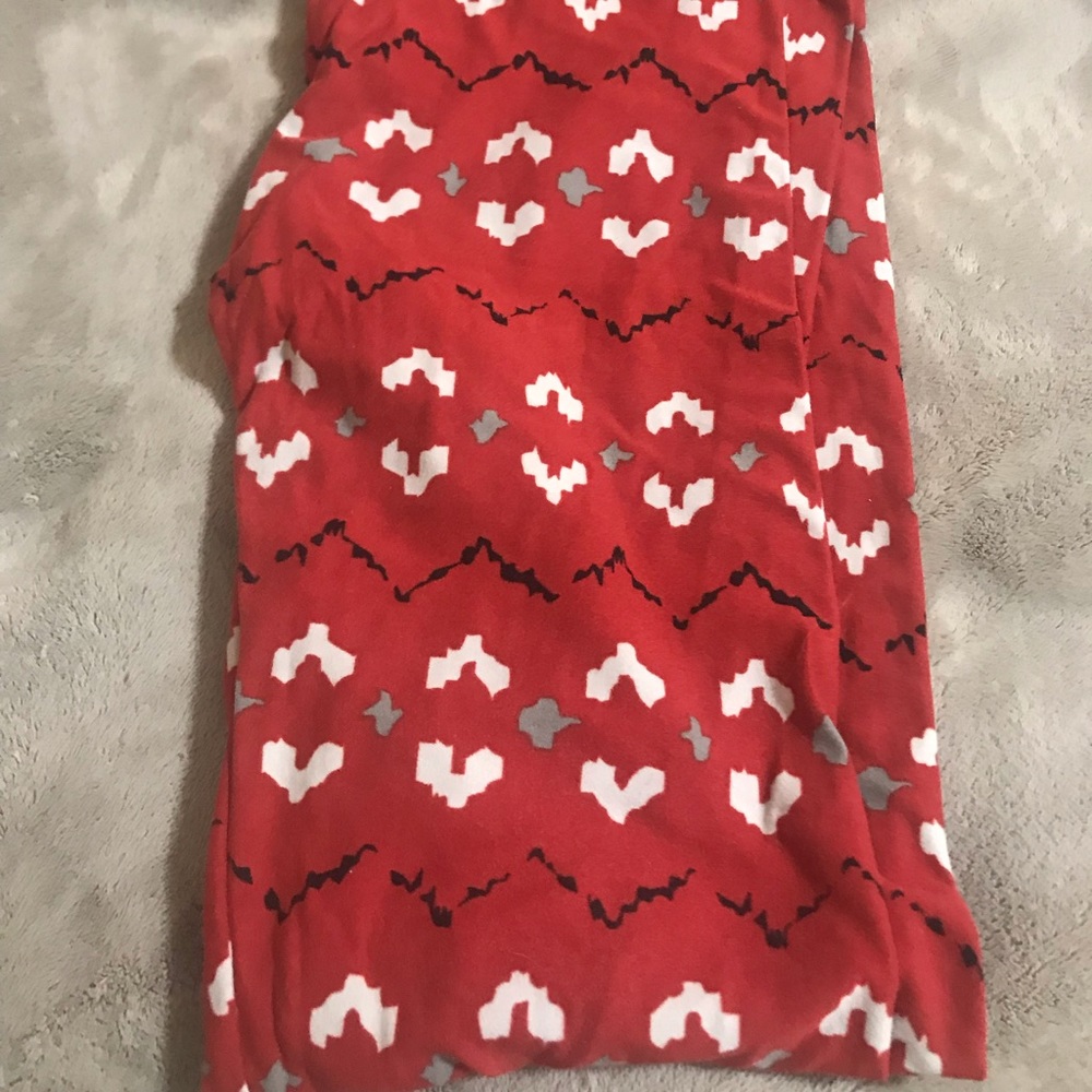 OS LulaRoe Valentine Leggings